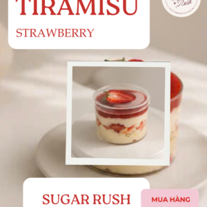 Bánh Tiramisu vị dâu