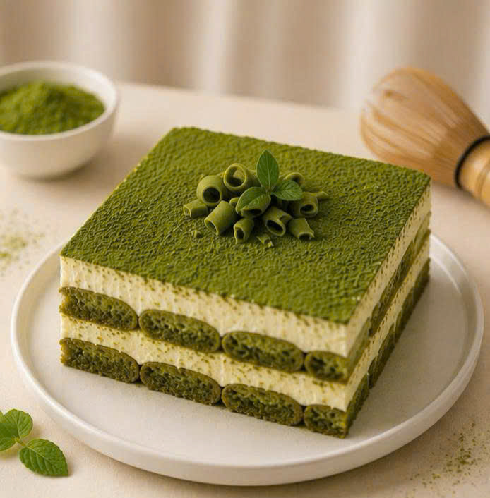 50 tiraminsu matcha