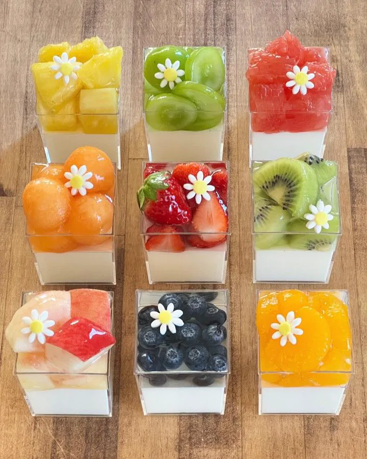 panna cotta các loại