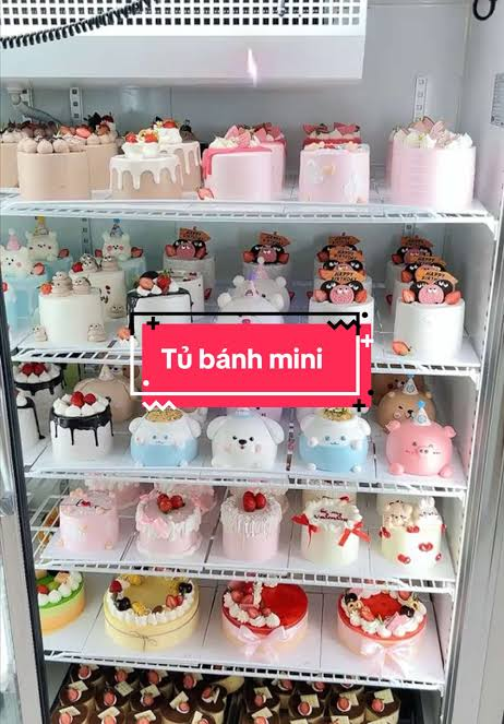 bánh kem nhỏ